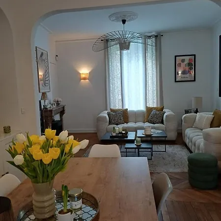 Ferienhaus Maison Conviviale Terrasse & Parking - 24h Du Mans Le Mans