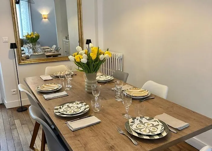 Ferienhaus Maison Conviviale Terrasse & Parking - 24h Du Mans *